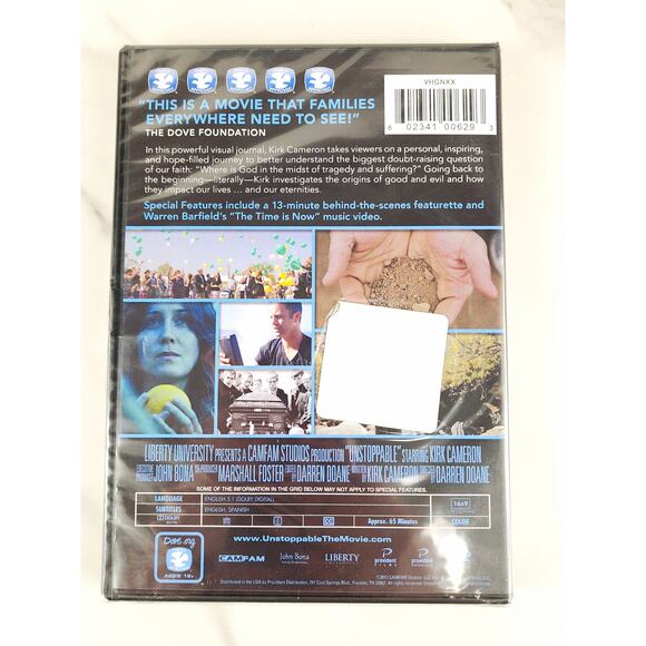 Film Kirk Cameron Unstoppable New Sealed 2013 Family Approved Dolby - Picture 4 of 10